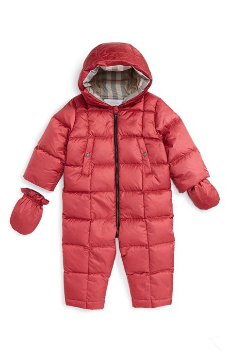 burberry infant|girls infant burberry snow suit.